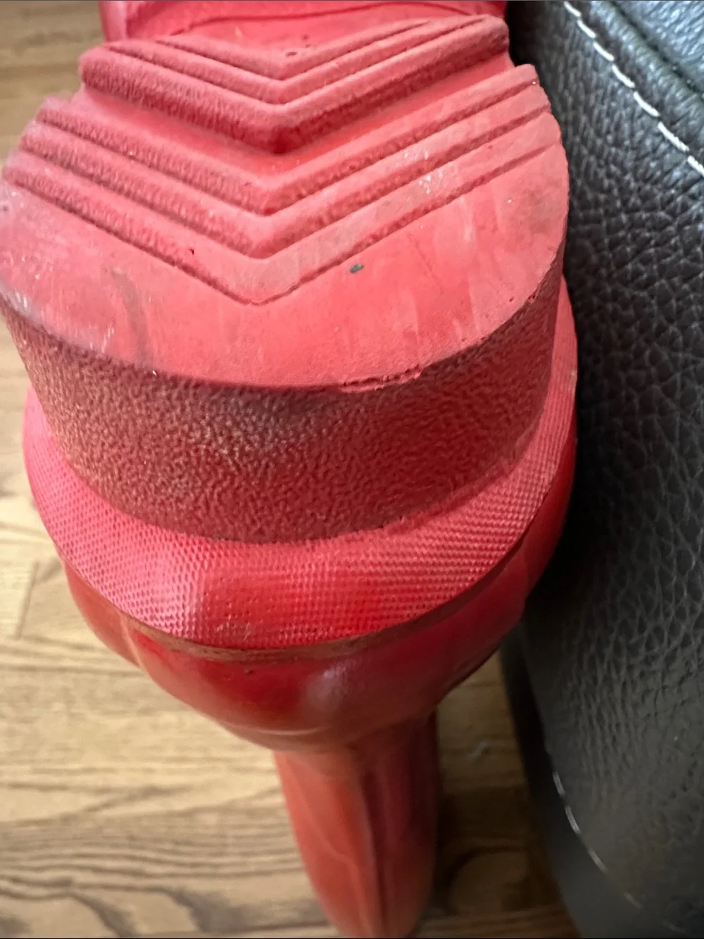 Hunter Red Gloss Tall Rain Boots